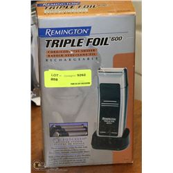 REMINGTON TRIPLE FOIL CORDLESS SHAVER
