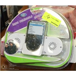 GROUP OF 2 MINI FOLDING SPEAKERS