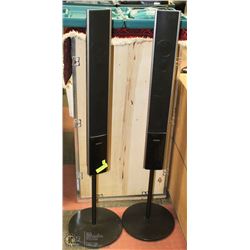 2 SONY STAND UP SPEAKERS