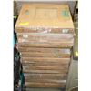 Image 1 : 15 BOXES OF 18"X18" PORCELAIN TAN RUSTIC TILES