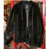 Image 1 : LADIES BLACK FAUX FUR COAT SIZE 13/14