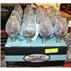 Image 1 : CASE OF 16 NATURALLY SOLAR CRACKLE GLASS LIGHTS