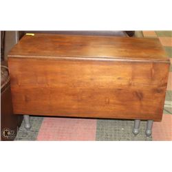 WOOD DROP LEAF SWING LEG TABLE