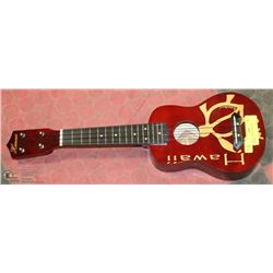 UKELELE HAWAII MADE IN HONOLULU.