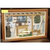 Image 1 : GOLFER SHADOWBOX DISPLAY