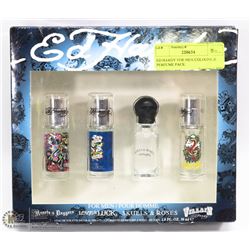 ED HARDY FOR MEN COLOGNE & PERFUME PACK