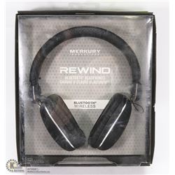 MERKURY REWIND BLUE TOOTH HEADPHONES