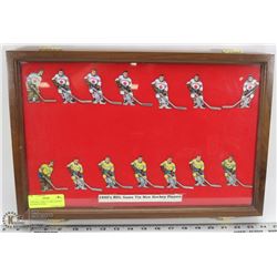 1930S NHL GAME TIN MEN HOCKEY PLAYER IN WOOD