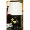 Image 1 : SHOWHOME STYLE BLACK LAMP WITH SHADE