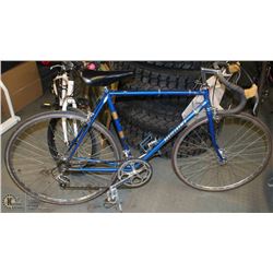 NISHAKI 10 SPEED PEDAL BIKE WITH RACK, HAND PUMP