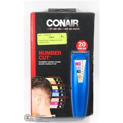 CONAIR 20PC NUMBER COATED COMB RAZOR