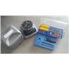 Image 1 : SMALL COLEMAN STOVE AND TWO CASED TOOL SETS