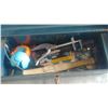 Image 2 : BLUE METAL TOOLBOX WITH CONTENTS