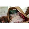 Image 2 : THREE BOXES OF KITCHEN ITEMS AND GLASSES