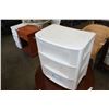 Image 2 : THREE DRAWER PLASTIC ORGANIZER