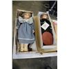 Image 1 : LOT OF TWO PORCELAIN COLLECTOR DOLLS
