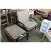 Image 2 : METAL FRAMED RECLINER AND OTTOMAN