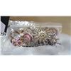 Image 2 : BAG OF LOST PROPERTY RHINESTONE JEWELLRY