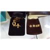 Image 2 : THREE CASES OF ESTATE JEWELLRY RINGS PENDANT AND EARRINGS