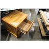Image 2 : PINE TWO DRAWER ENDTABLE