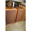 Image 2 : PAIR OF TEAK RADIO SHACK SPEAKERS NOVA 7