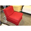 Image 1 : RED UPHOLSTERED CHAIR