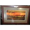 Image 2 : TWO FRAMED DECORATIVE PICTURES AND PICTURE STAND