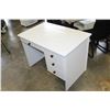 Image 2 : WHITE 4 DRAWER DESK