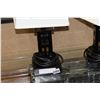 Image 2 : PAIR OF MODERN BLACK TABLE LAMPS