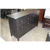 Image 2 : BLACK 8 DRAWER DRESSER