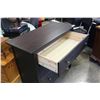 Image 2 : BLACK 3 DRAWER DRESSER