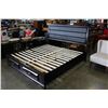 Image 2 : COASTER MODERN KINGSIZE BEDFRAME WITH STORAGE