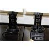 Image 2 : PAIR OF MODERN BLACK TABLE LAMPS