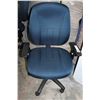 Image 2 : BLUE GAS LIFT ROLLING OFFICE CHAIR
