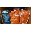 Image 1 : YELLOW AND ORANGE SHEET SETS AND AIR MATTRESS