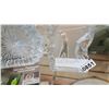 Image 2 : TWO LARGE SWEDISH CRYSTAL SUNBURSTS AND GOLFER