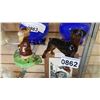 Image 2 : ENGLISH DOG FIGURE AND BESWICK MOUSE