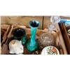 Image 2 : BLUE MOUNTAIN POTTERY MCCOY POTTERY AND CRYSTAL DECANTER