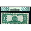 Image 2 : 1899 $1 Black Eagle Silver Certificate PCGS 40PPQ
