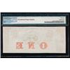 Image 2 : 1840-70s $1 South Carolina Obsolete Note PMG 66EPQ