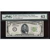 Image 1 : 1934 $5 Atlanta Federal Reserve Note PMG 63EPQ