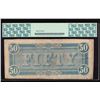 Image 2 : 1864 $50 Confederate States of America PCGS 40