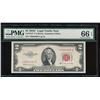 Image 1 : 1953C $2 Legal Tender Star Note PMG 66EPQ