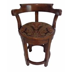 CHAMFERED LEG COUNTER STOOL - LOS ANGELES
