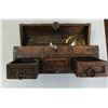 Image 8 : Small Antique Wood Trunk