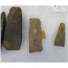 Image 12 : 5 Polynesian Stone Adzes