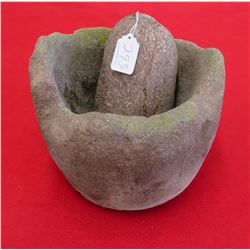 Chumash Mortar & Pestle