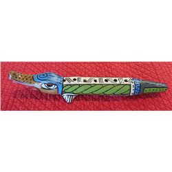 Ceramic Painted Flute