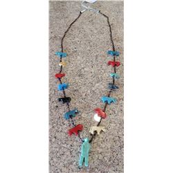 Zuni Fetish Necklace