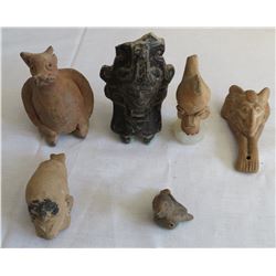 Pre-Columbian Clay Whistle Collection